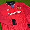 Picture of Manchester United 94/96 Home Long-sleeve