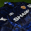 Picture of Manchester United 92/93 Away Cantona Long-sleeve