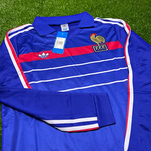 Picture of France 1984 Home Platini Long-sleeve