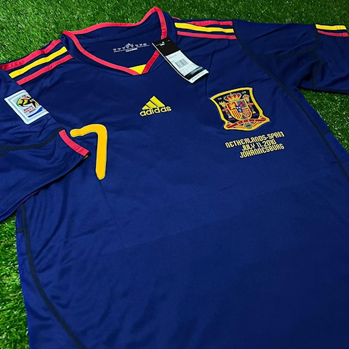 Picture of Spain 2010 Away David Villa