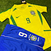 Picture of Brazil 2002 Home Ronaldo Kids