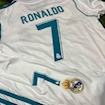 Picture of Real Madrid 17/18 Home Kids Ronaldo