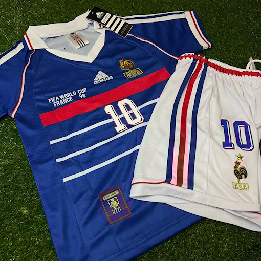 Picture of France 1998 Home Zidane Kids