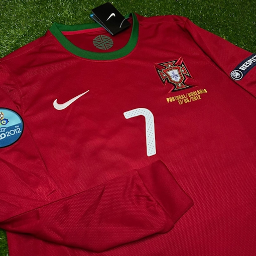 Picture of Portugal 2012 Home Ronaldo Long - Sleeve 