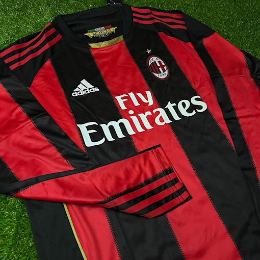 Picture of Ac Milan 10/11 Home Long - Sleeve