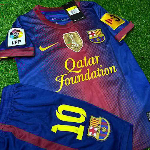 Picture of Barcelona 12/13 Home Messi Kids
