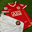 Picture of Manchester United 06/07 Home Ronaldo Kids 