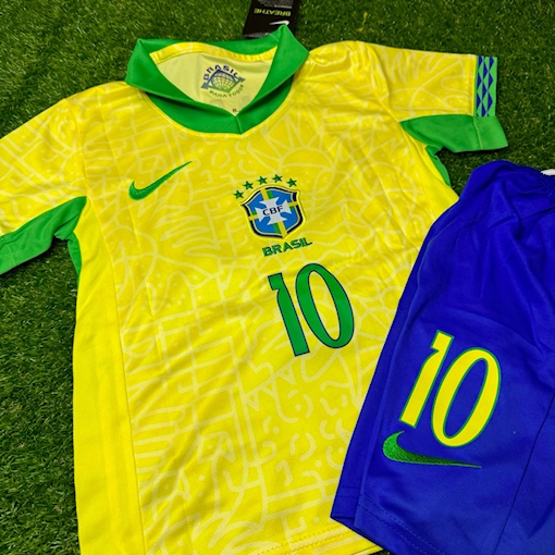 Picture of Brazil 2024 Home Neymar JR Kids