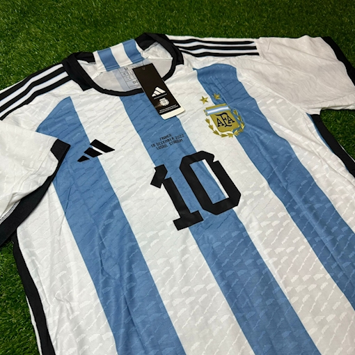 Picture of Argentina 2022 Home Messi Final Player Version 