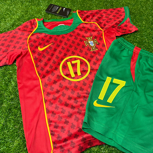 Picture of Portugal 2004 Home C.Ronaldo Kids 