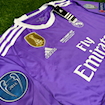 Picture of Real Madrid 16/17 Away Ronaldo Signature Edition Long-sleeve 