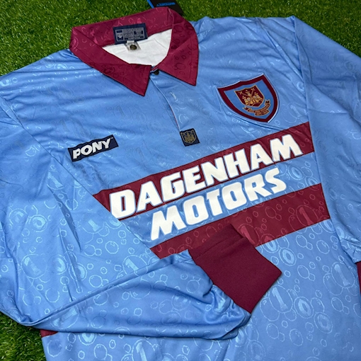 Picture of West Ham 95/97 Away Lampard Long - Sleeve 