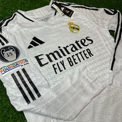 Picture of Real Madrid 24/25 Home Player Version Long-sleeve