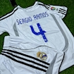 Picture of Real Madrid 06/07 Home Sergio Ramos Kids 