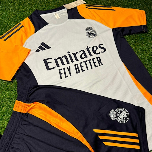 Picture of Real Madrid 24/25 Training Kit White / Orange