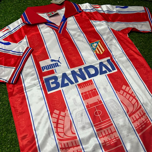 Picture of Atletico Madrid 96/97 Home Simeone 