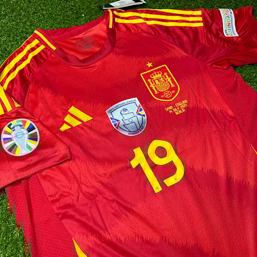 Picture of Spain 2024 Home Lamine Yamal Final Print 