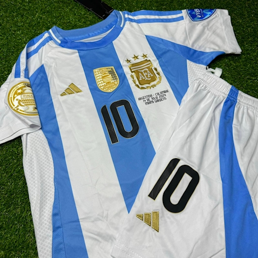 Picture of Argentina 3 Stars 24/25 Home Messi Final Kids