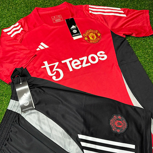 Picture of Manchester United  2024 Training Kit Red/Black