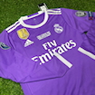 Picture of Real Madrid 16/17 Away Ronaldo Player Version Long - Sleeeve