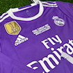 Picture of Real Madrid 16/17 Away Final Ronaldo Player Version Long - Sleeeve