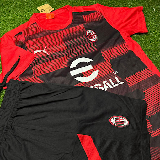 Picture of AC Milan 2024 Training Kit Red/Black