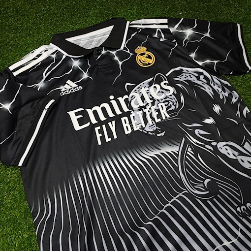 Picture of Real Madrid 24/25 Special Jaguar Version Black/White  - Polo