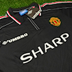 Picture of Manchester United 1999  Polo Black