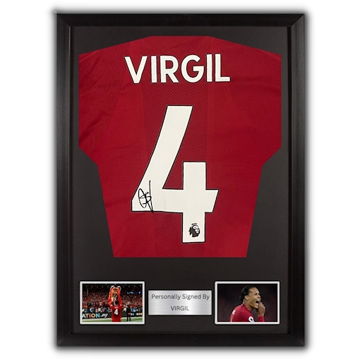 Picture of Virgil signed & framed 