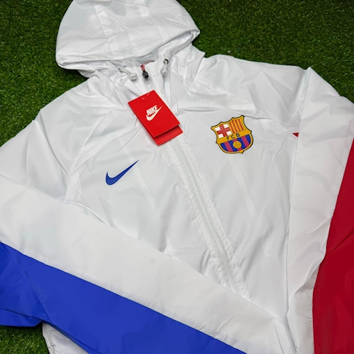 Picture of Barcelona 2024 Windbreaker White Jacket