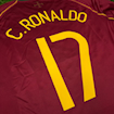 Picture of Portugal 2006 Home Ronaldo Long - Sleeve