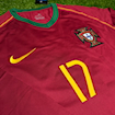 Picture of Portugal 2006 Home Ronaldo Long - Sleeve