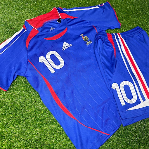 Picture of France 2006 Home Zidane Kids