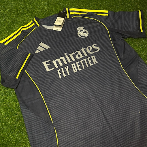 Picture of Real Madrid 25/26 Away Leaked Player Version