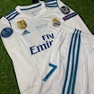 Picture of Real Madrid 17/18 Home Kids Ronaldo Long- Sleeve