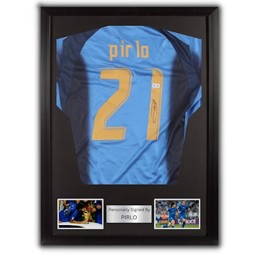 Picture of Pirlo signed & framed