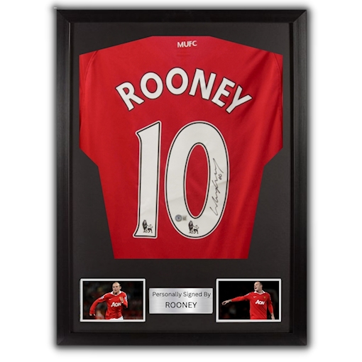 صورة Rooney signed & framed