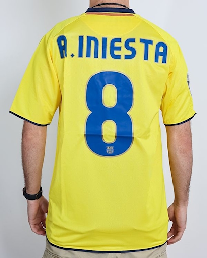 Picture of Barcelona 08/09 Away Iniesta
