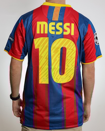 Picture of Barcelona 10/11 Home Final Messi 