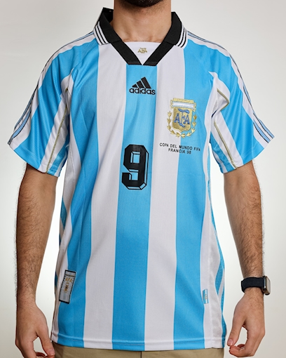 Picture of Argentina 1998 Home Batistuta