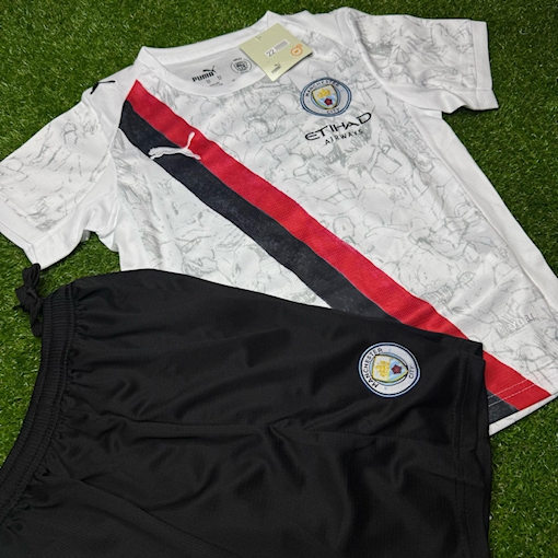صورة Manchester City 24/25 Away Kids Leaked