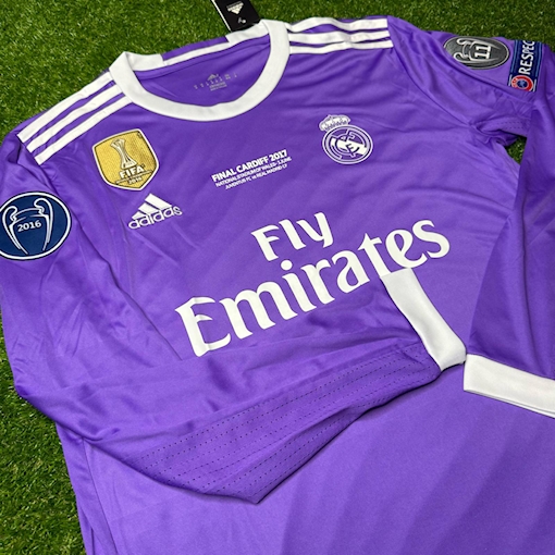 صورة Real Madrid 16/17 Away Final Long - Sleeve