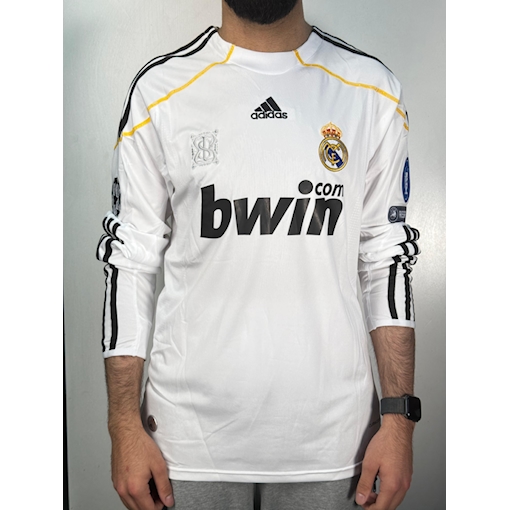 Picture of Real Madrid 09/10 Home Ronaldo Long Sleeve