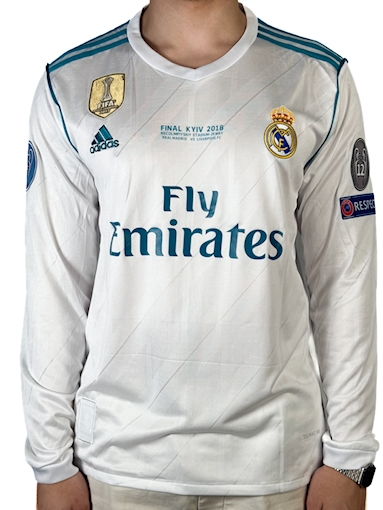Picture of Real Madrid 17/18 Home Ronaldo Long-Sleeve