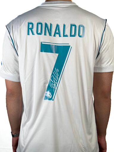 Picture of Real Madrid 17/18 Home Final Ronaldo Signature Edition
