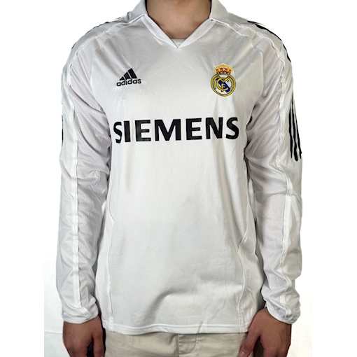 Picture of Real Madrid 05/06 Home Zidane Long - sleeve