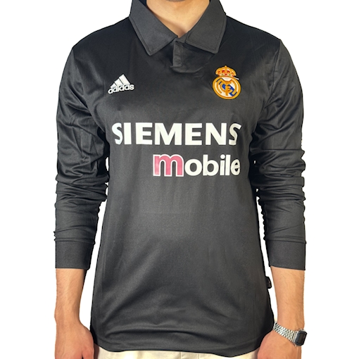 Picture of Real Madrid 02/03 Away Zidane Long - Sleeve