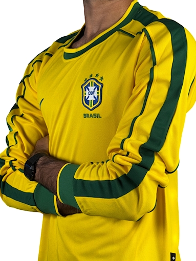 Picture of Brazil 1998 Home Long - Sleeve 