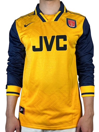 Picture of Arsenal 96/97 Away Bergkamp Long - Sleeve