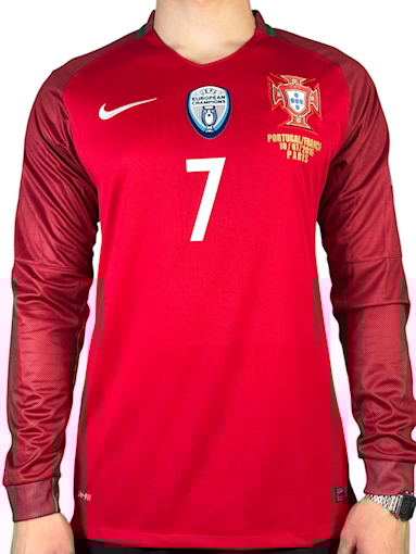 Picture of Portugal 2016 Home Ronaldo Long-Sleeve